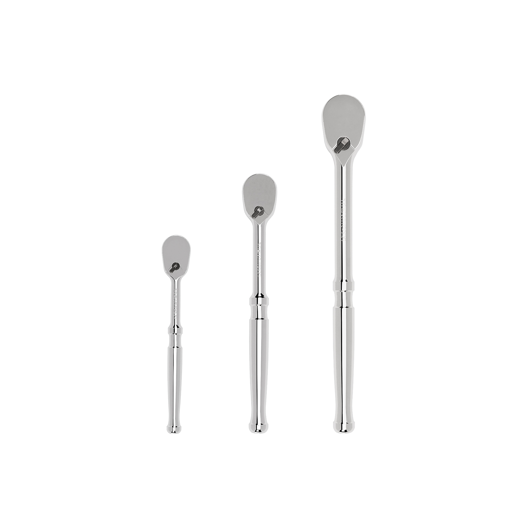 TEKTON 1/4, 3/8, 1/2 Inch Drive Ratchet Set (3-Piece) | SRH91001